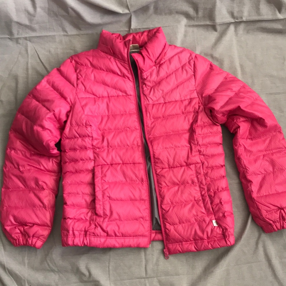 Hot Pink Down Jacket